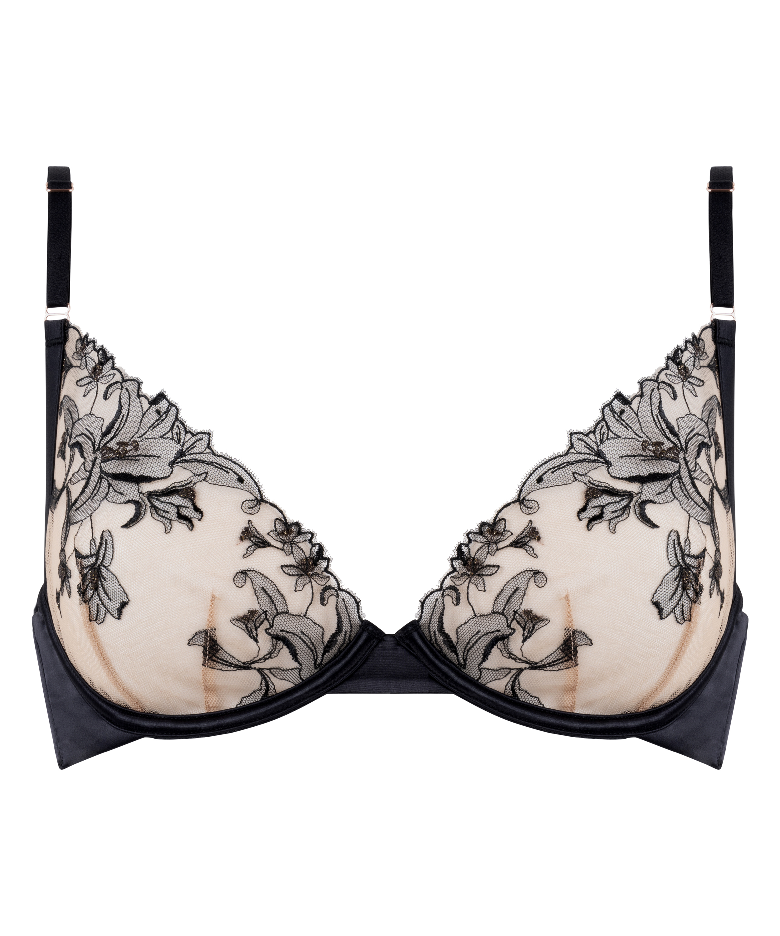 Anouk Non-Padded Underwired Bra, Black, main