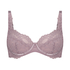 Daisy Non-Padded Underwired Bra, Purple