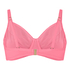 Luxe Non-Padded Underwired Bikini Top, Pink
