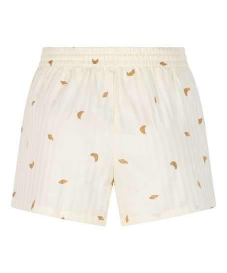 Cotton shorts, Yellow