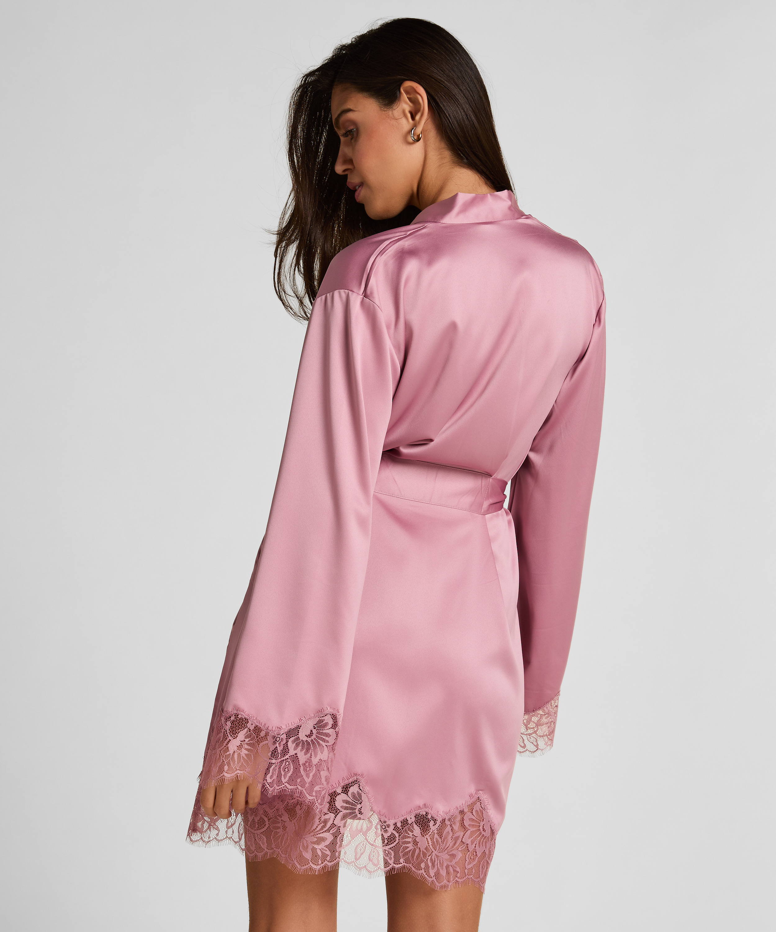 Kimono Satin Valerie, Pink, main