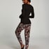 Long-Sleeved Pyjama Top, Black