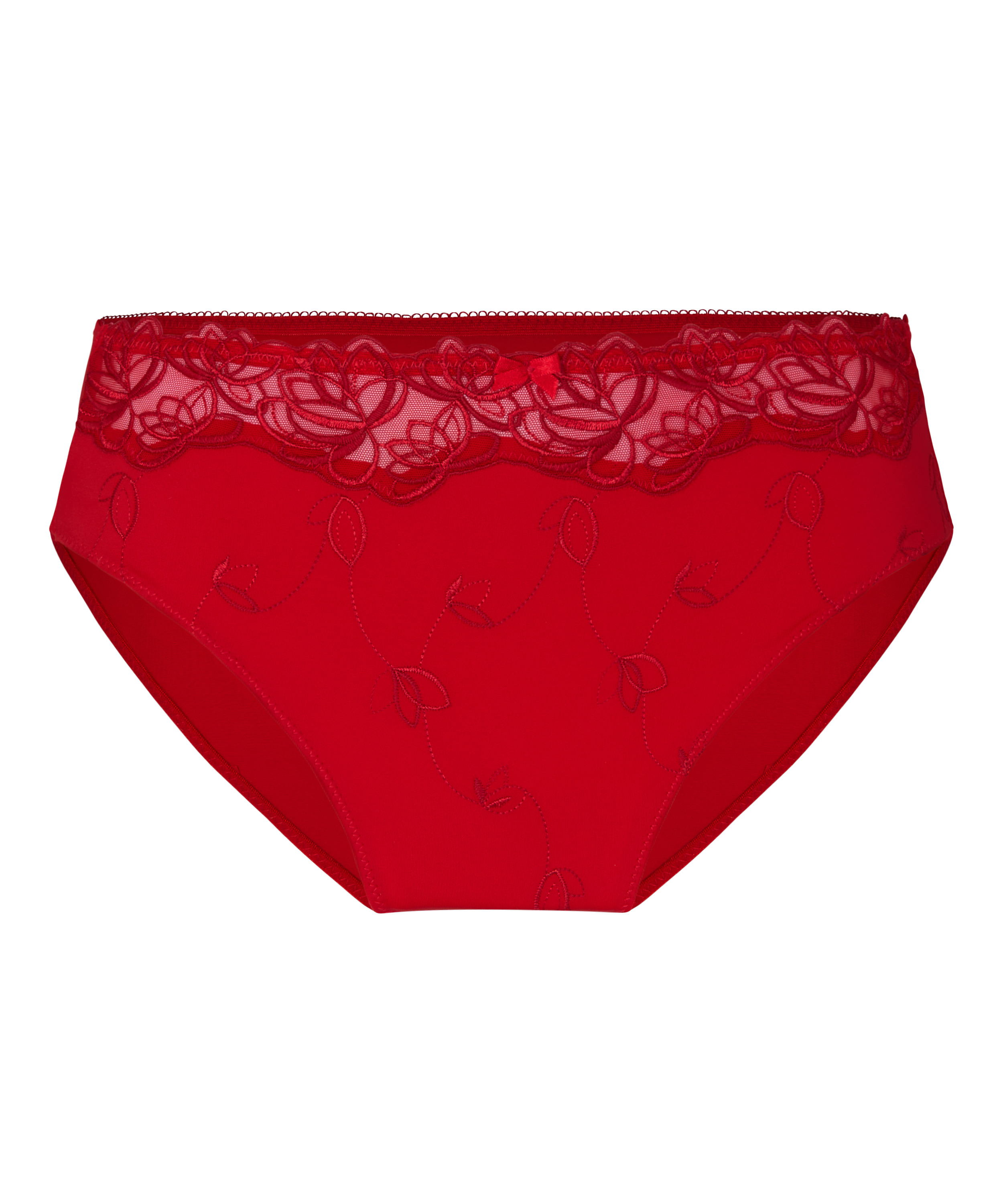 Diva High Knickers, Red, main