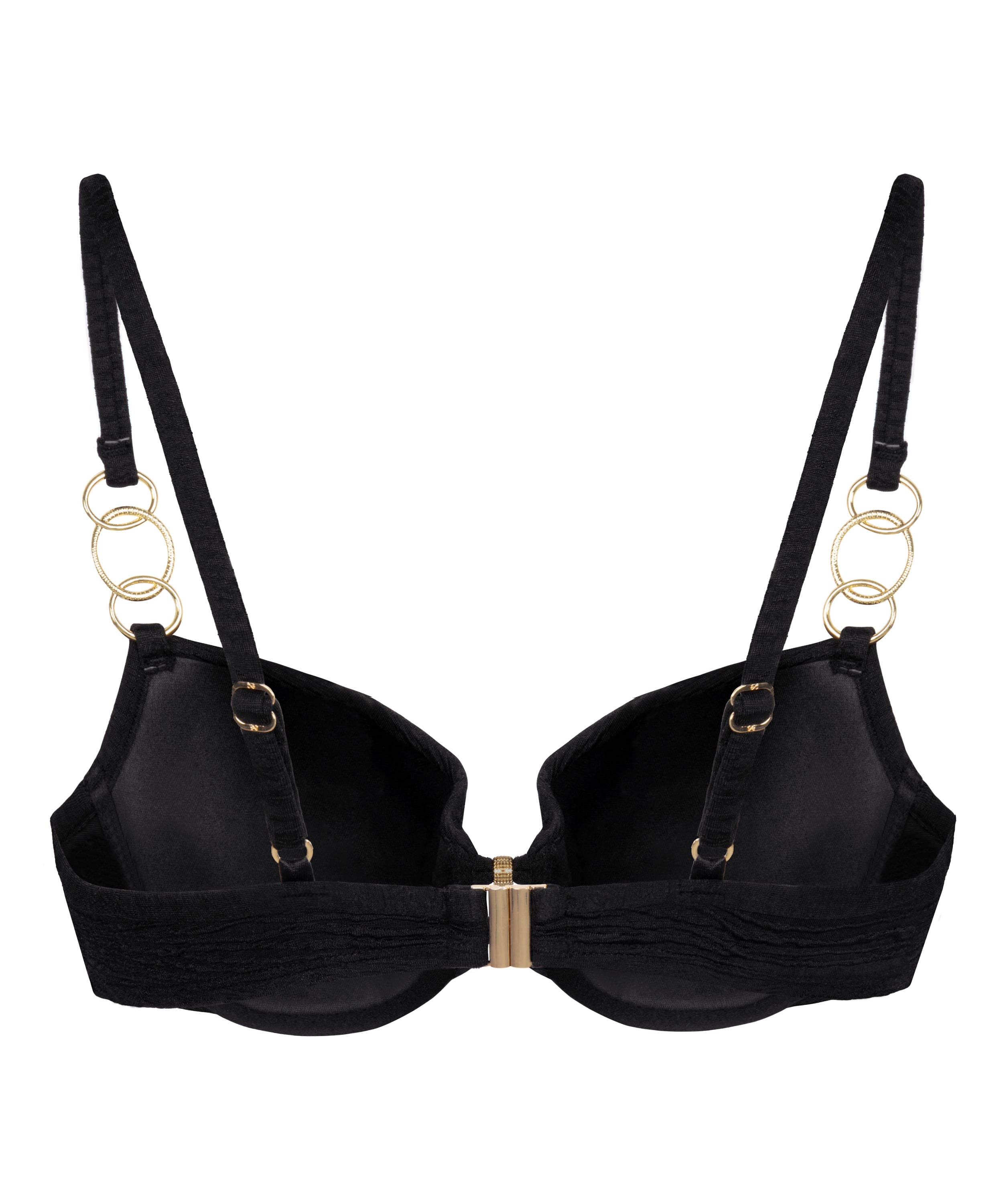 Bahamas Padded Bikini Top, Black, main