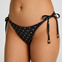 Luxe Bikini Bottom, Black
