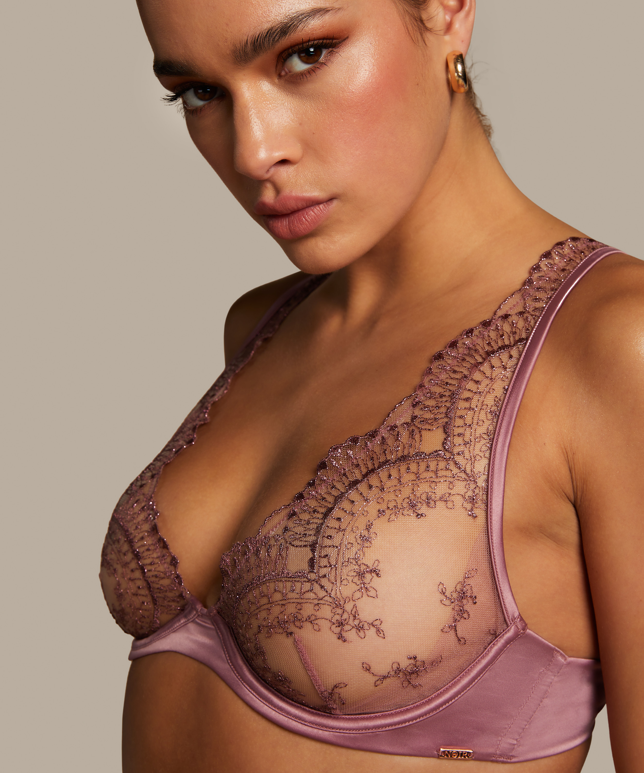 Christine Non-Padded Underwired Bra, Pink, main