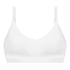 Dide Triangle Bralette, White