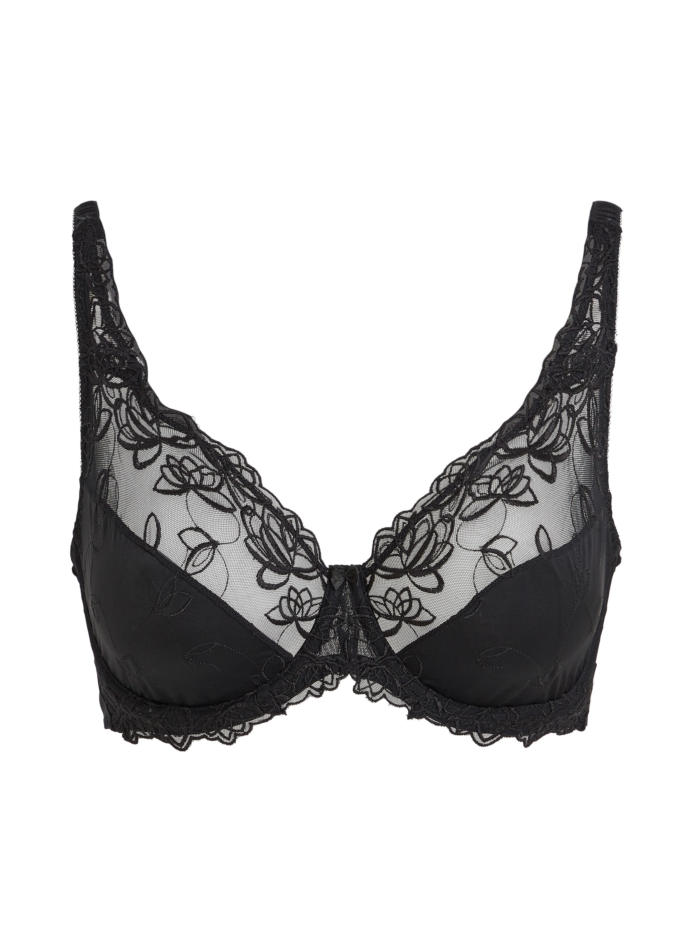 Diva Non-Padded Underwired Bra, Black