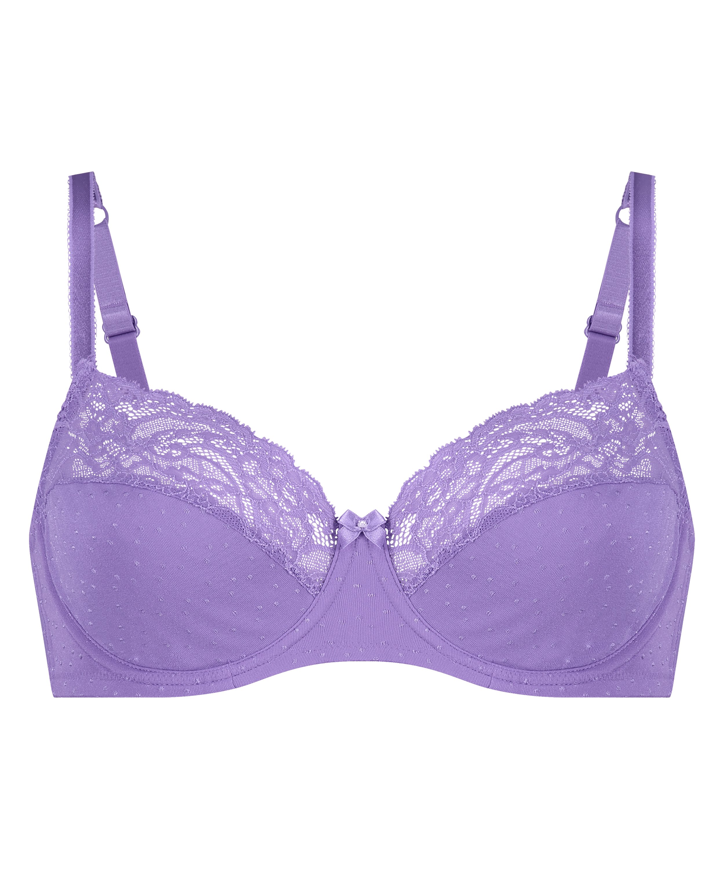 Sophie Non-Padded Underwired Bra, Purple, main