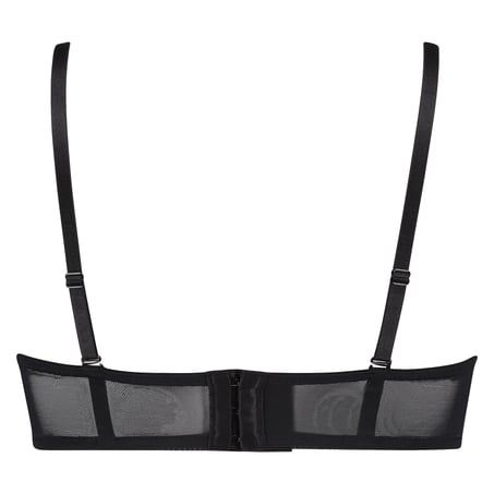 Padded Strapless Underwired Bra Maya, Black