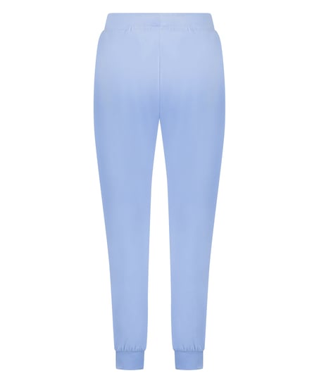 Velours Jogging Pants, Blue