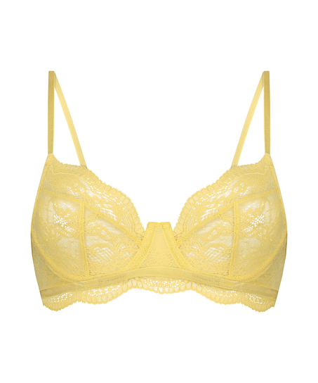 Isabelle Non-Padded Underwired Bra, Yellow