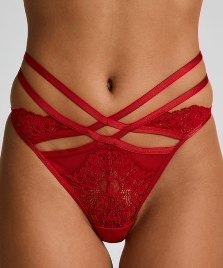 3-pack Thongs, Red