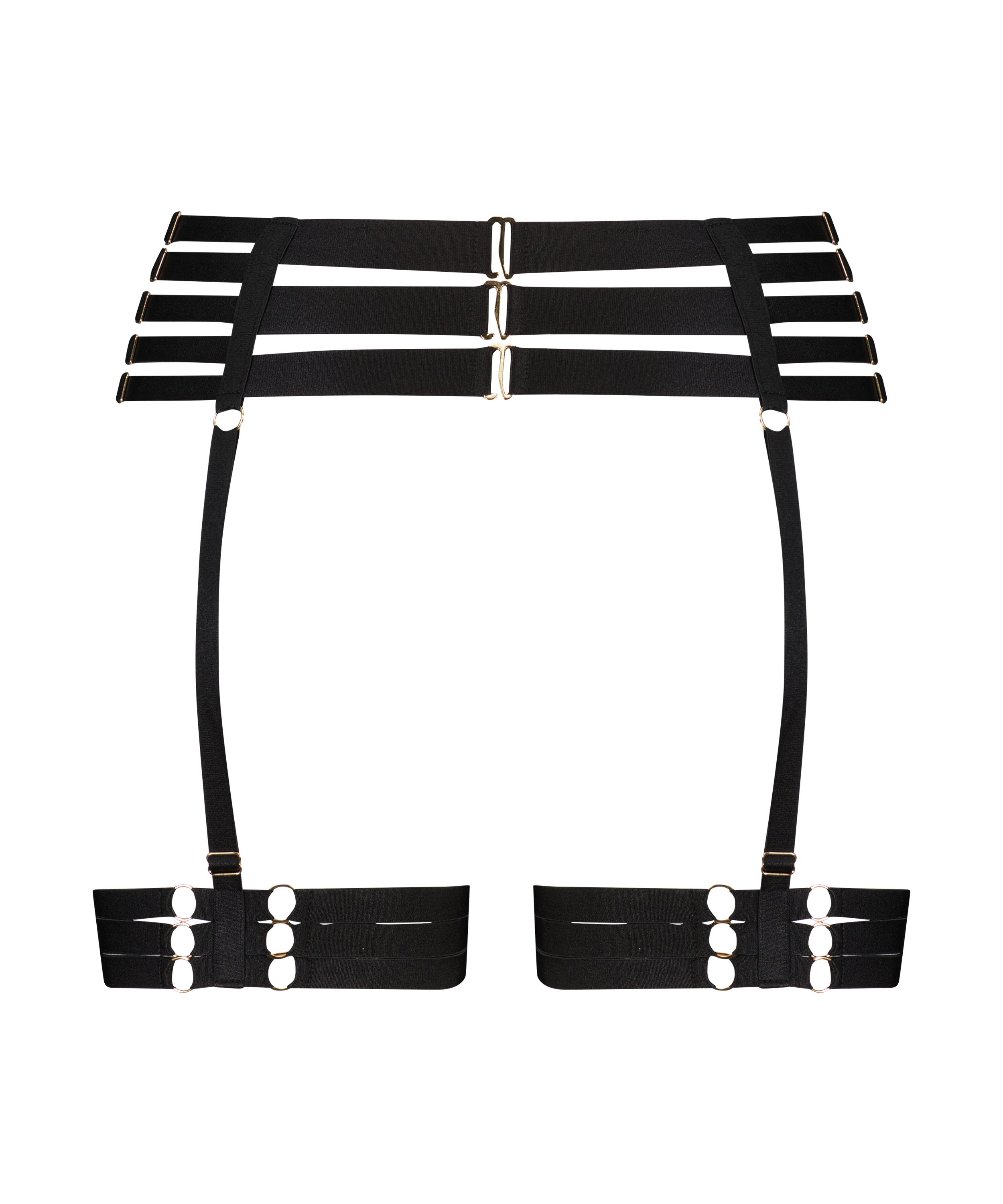 Private Suspender Belt, Black, main