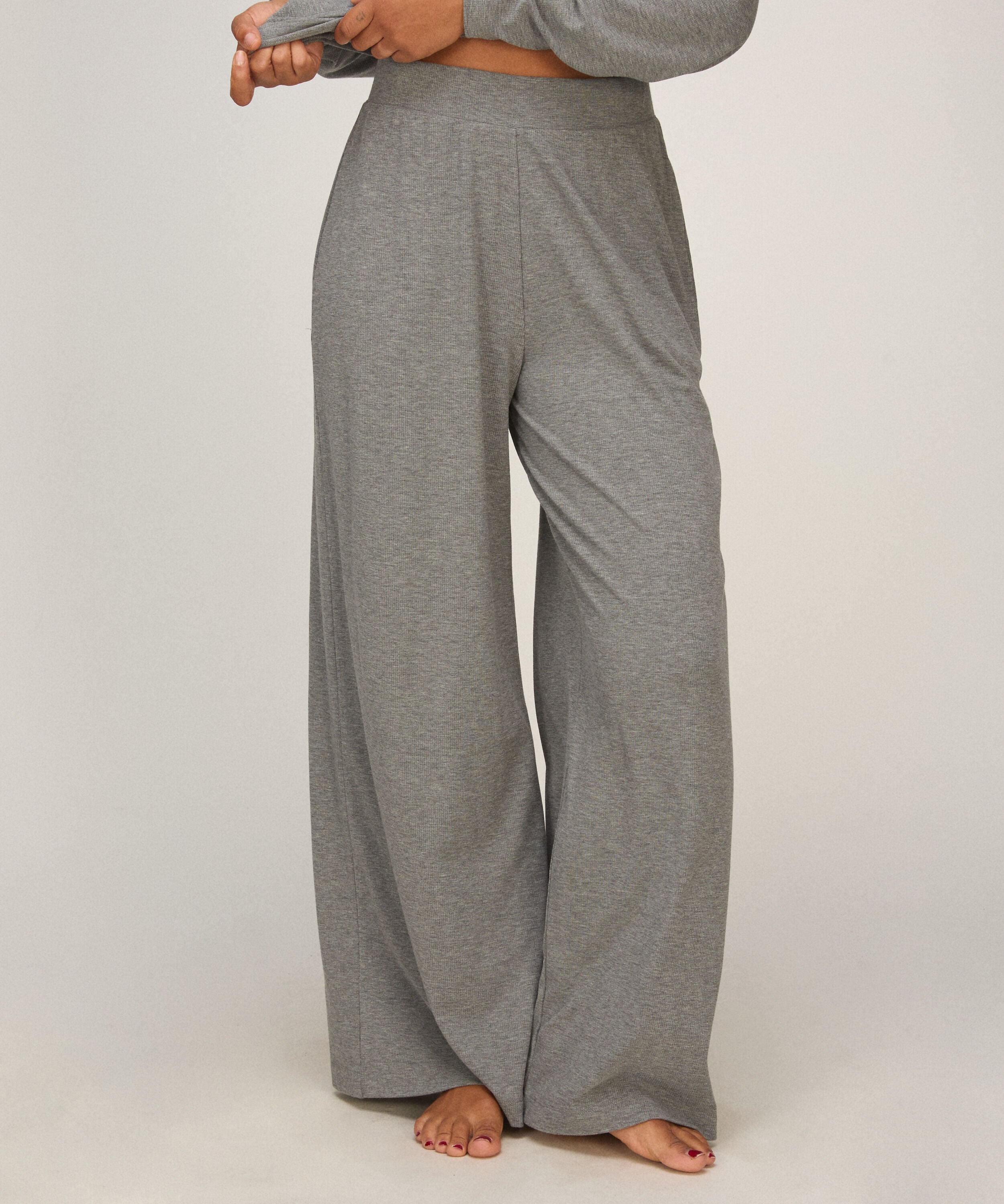 PANT WL PREMIUM RIB JERSEY, Gray