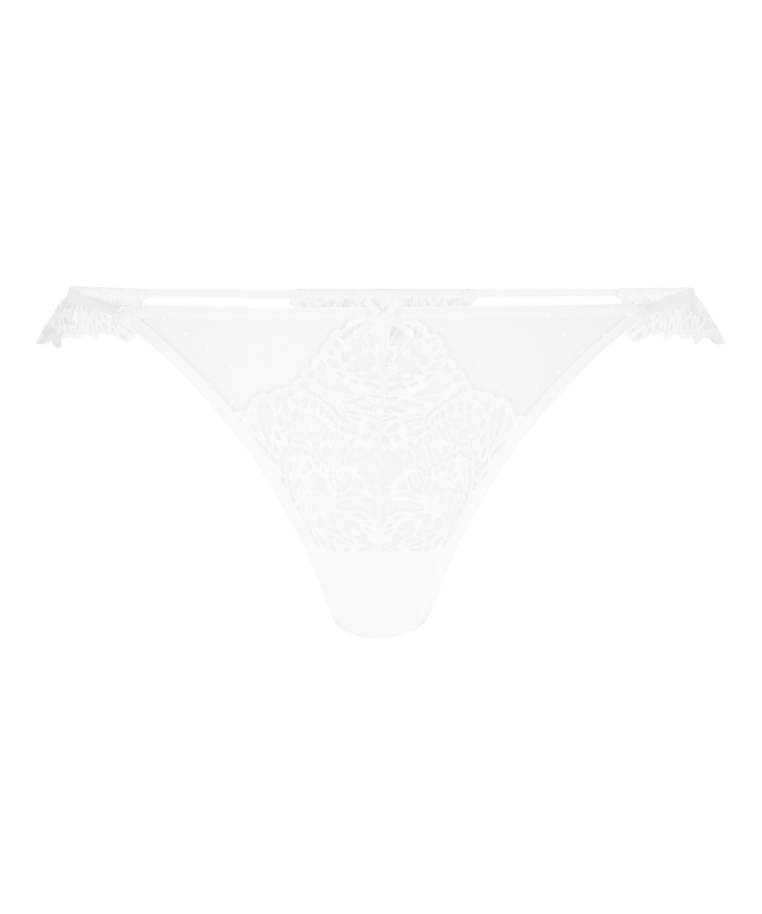 Posie Thong, White, main