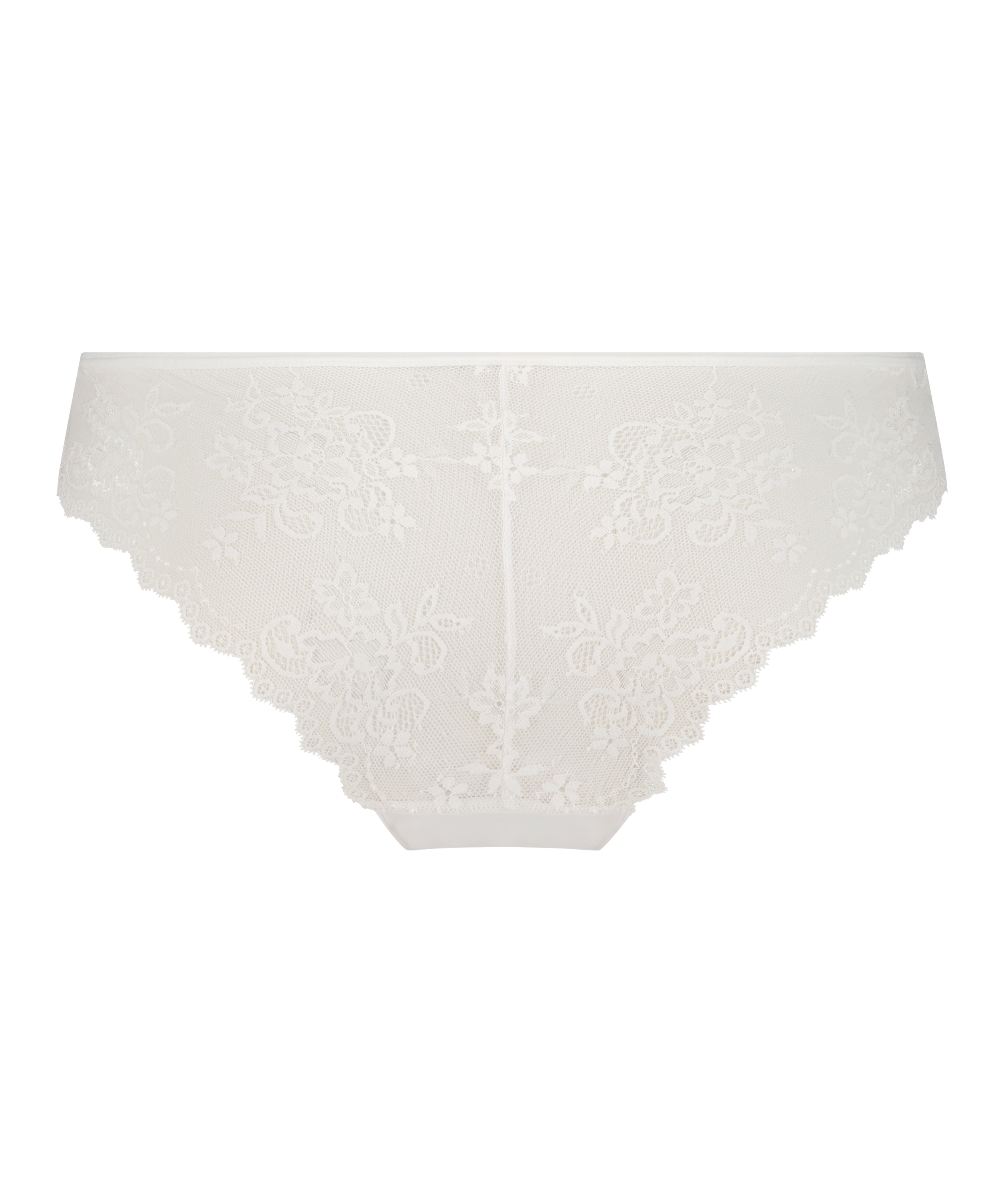 Invisible Lace Back Brazilian, White, main