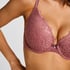 Marine Padded Push-Up Underwired Bra, Purple