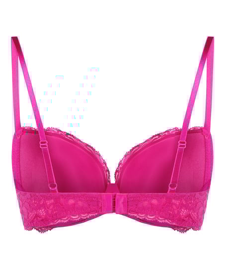 Marine Padded Underwired Bra, Pink