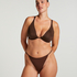 Smooth Non-Padded Underwired Bra, Brown