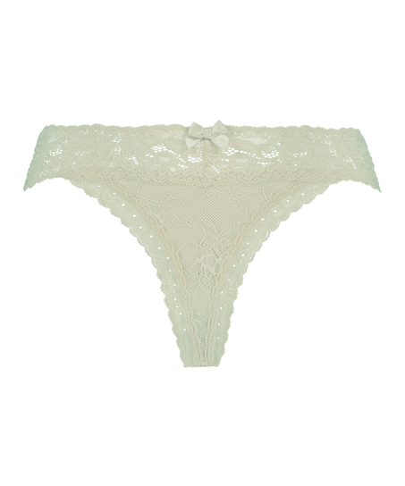 Madison Extra Low Thong, Green