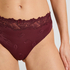 Diva High Knickers, Red