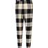 Petite Twill Check Pyjama pants, Black