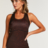 HKMX Sport Tank Top, Brown