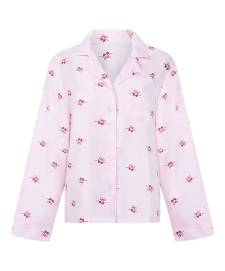 Jacket Woven Cherry, Pink