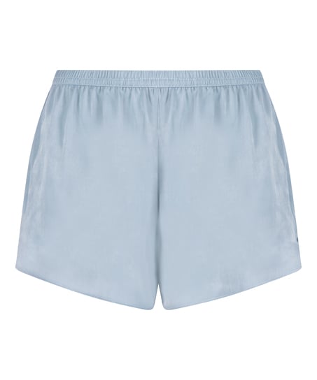 Short Satin Minimal, Blue