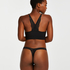 Kira Low Thong, Black