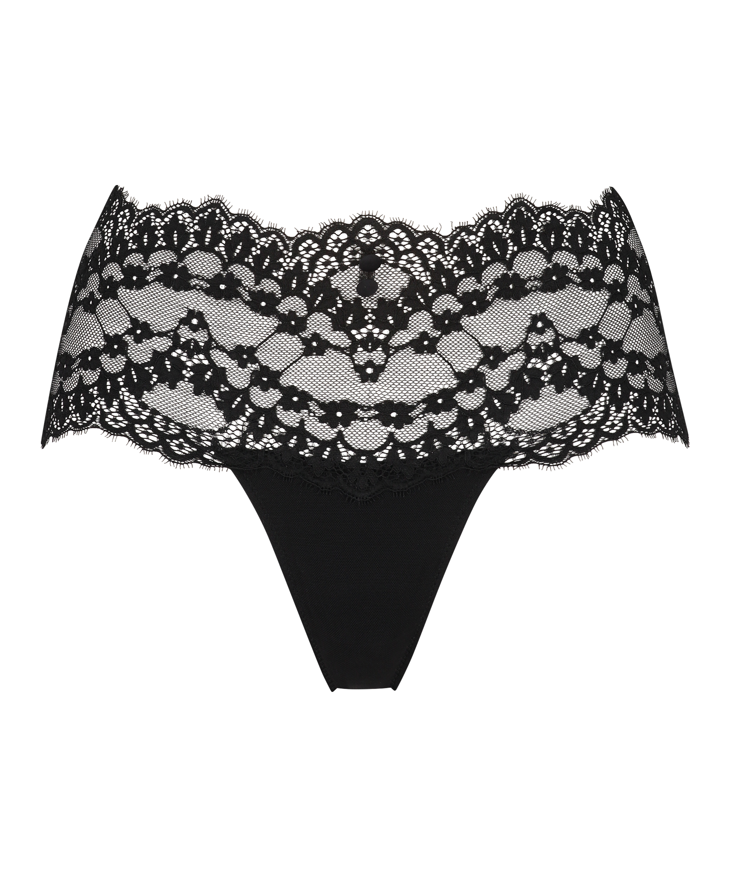 Daisy thong boxers, Black, main