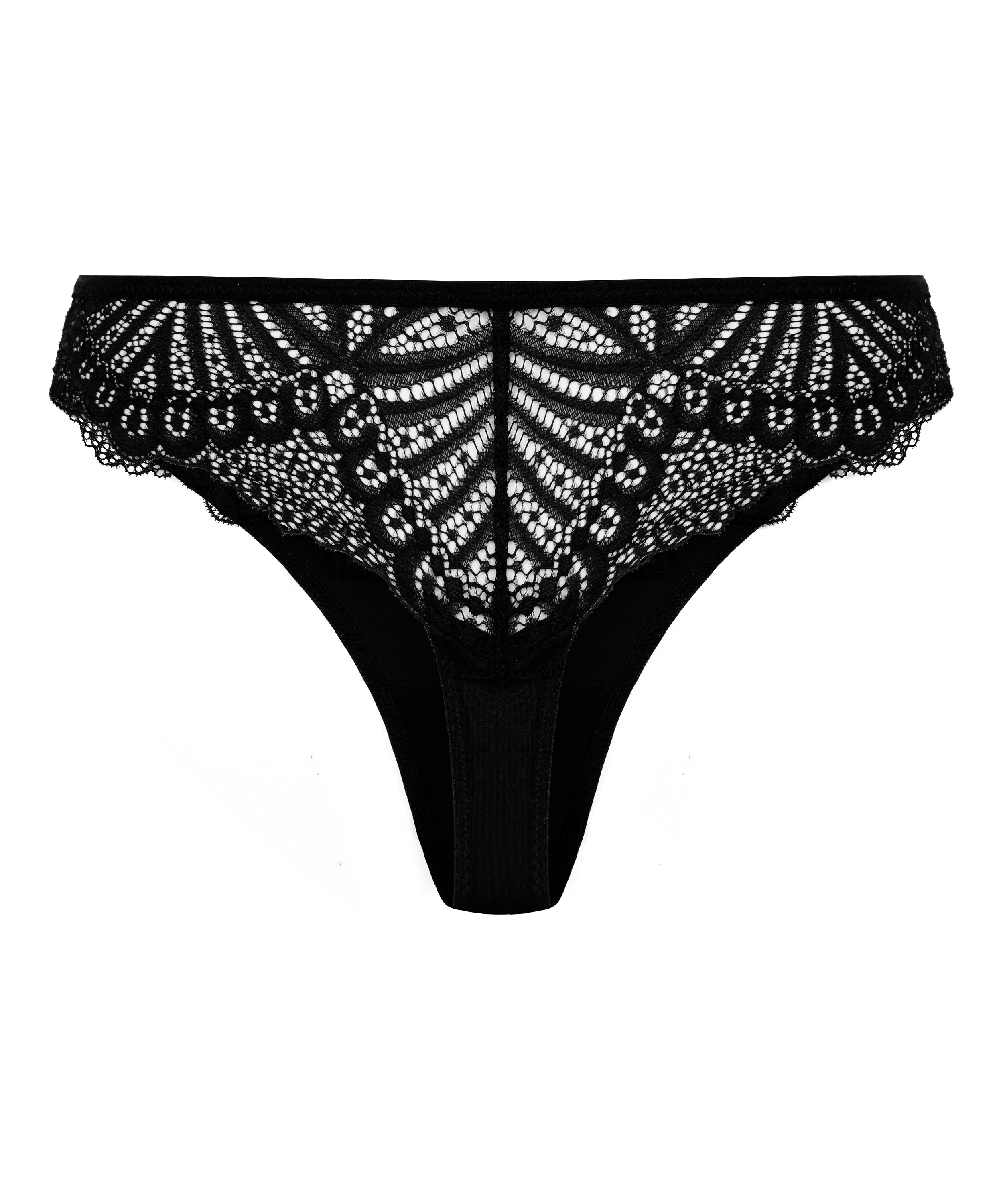 Thong Caroline, Black, main