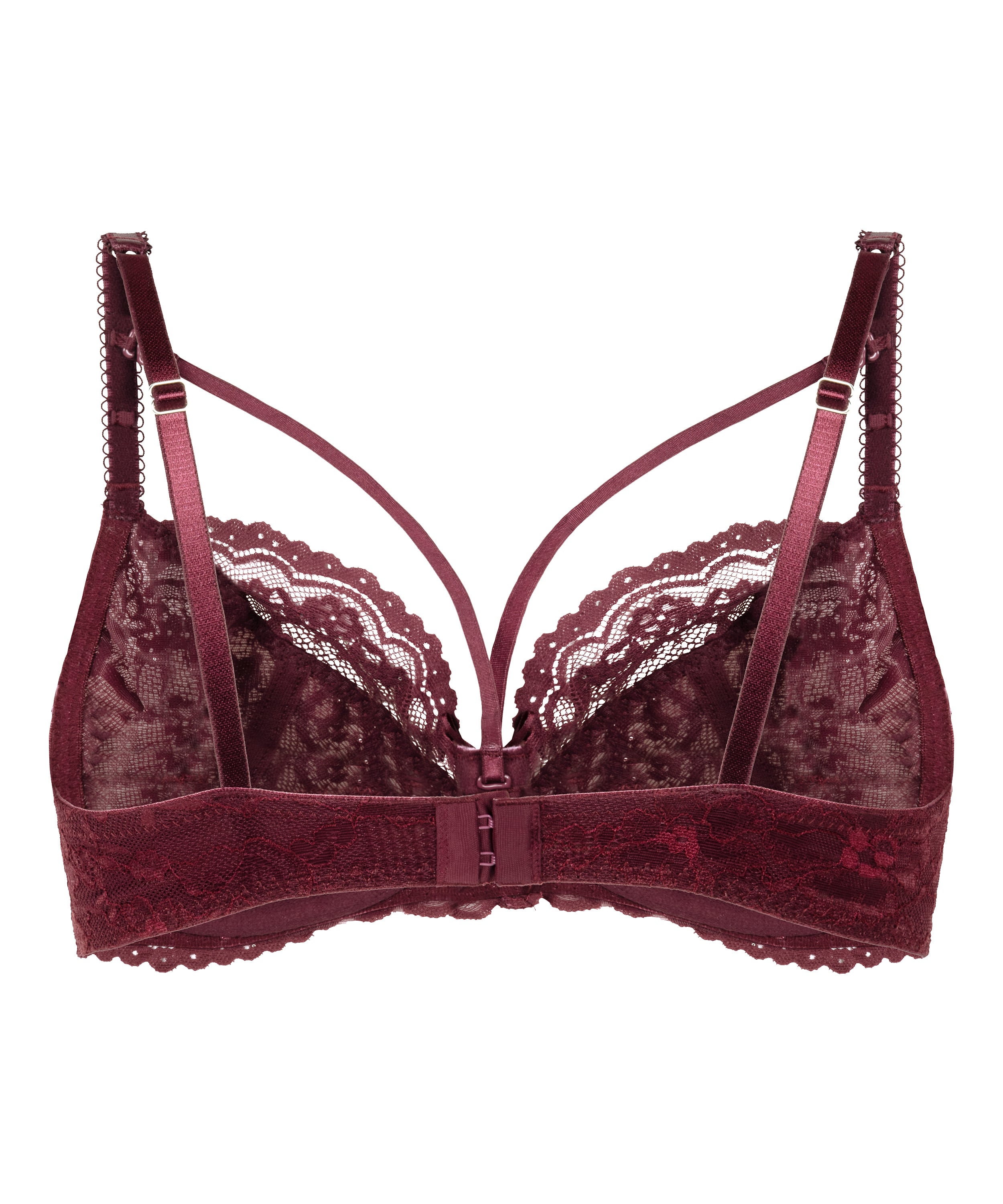 Isadora Non-Padded Underwired Bra, Red, main
