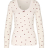 Top Lace Dot, White