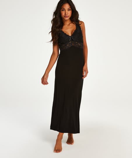 maxi dress with lace insert Elegant Black Lace Maxi Dress for Romantic Occasions – Perfect for Coc –  Canary Houze