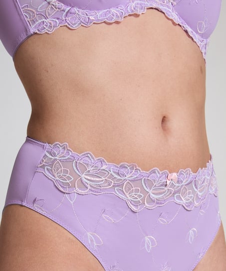 Diva High Knickers, Purple