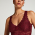 Nora Lace Slip Dress, Purple