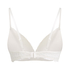 Marine Padded Push-Up Underwired Bra, White
