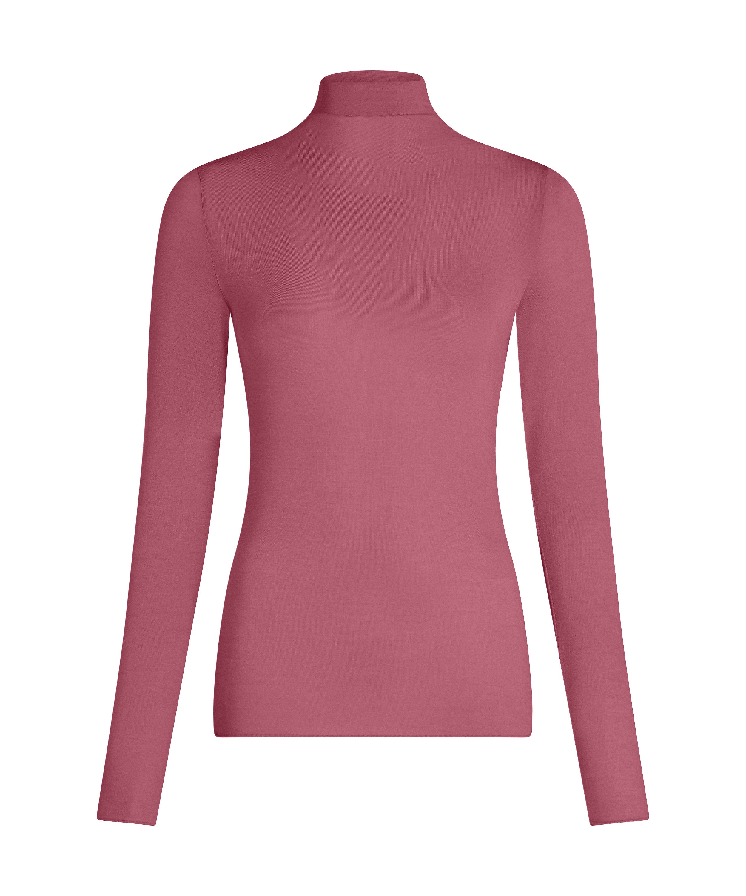 super soft Turtleneck shirt with Cashmere, Purple, main