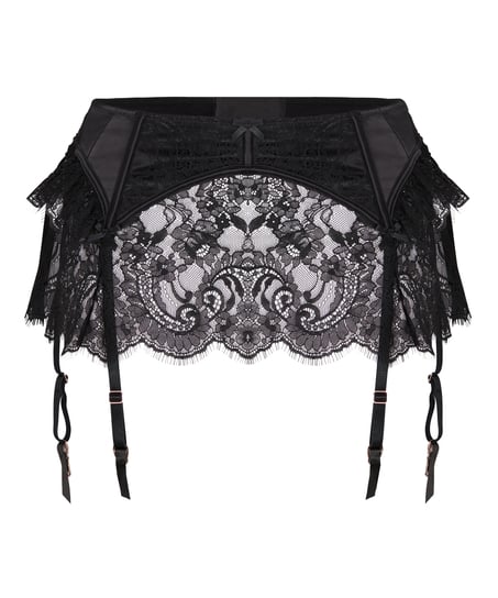 Suspender Skirt Sylvia, Black