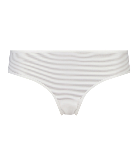Invisible Brazilian Stripe mesh, White