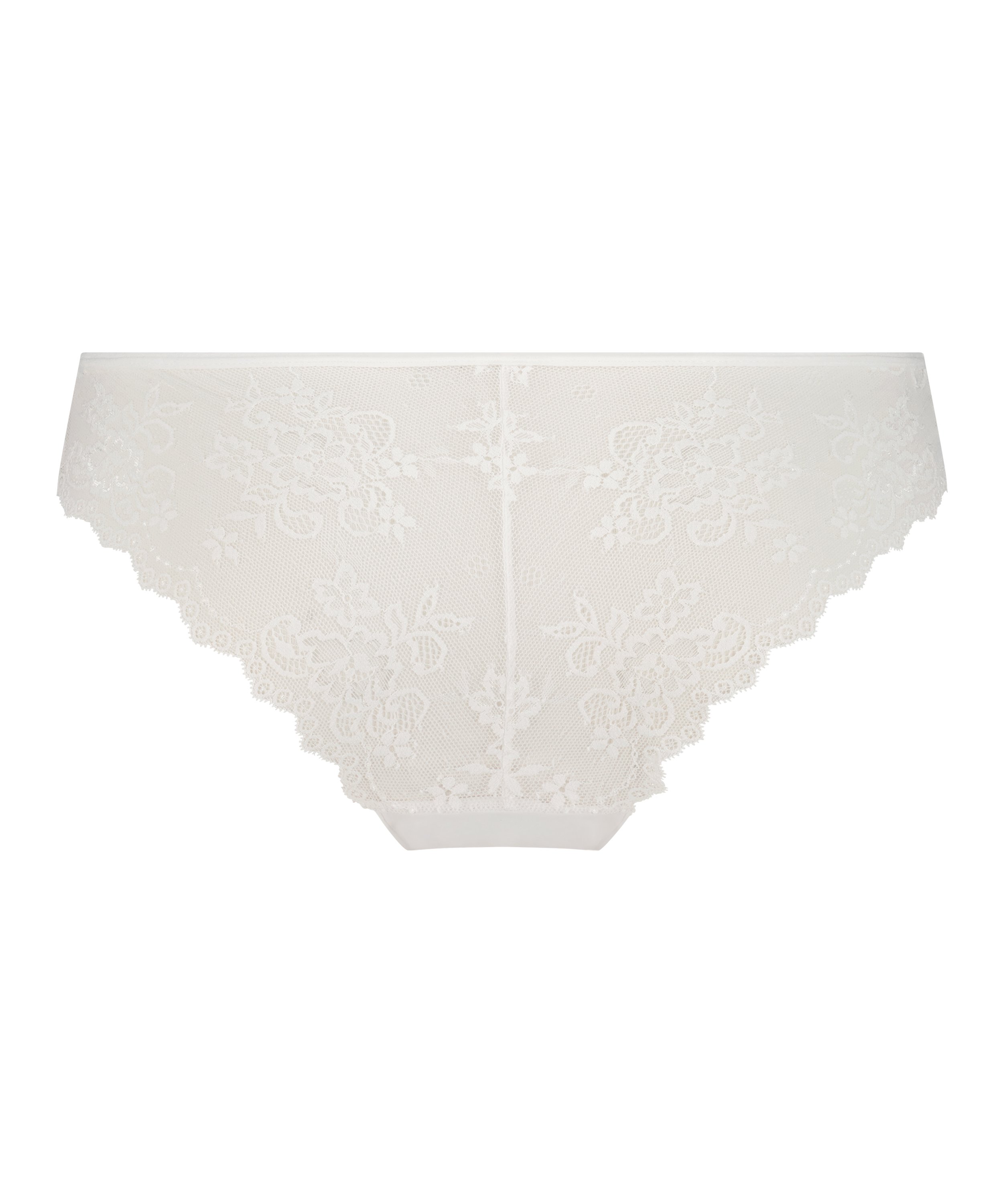 Invisible Lace Back Brazilian, White, main