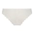 Invisible Lace Back Brazilian, White