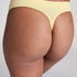 Dianne High Leg Thong, Yellow