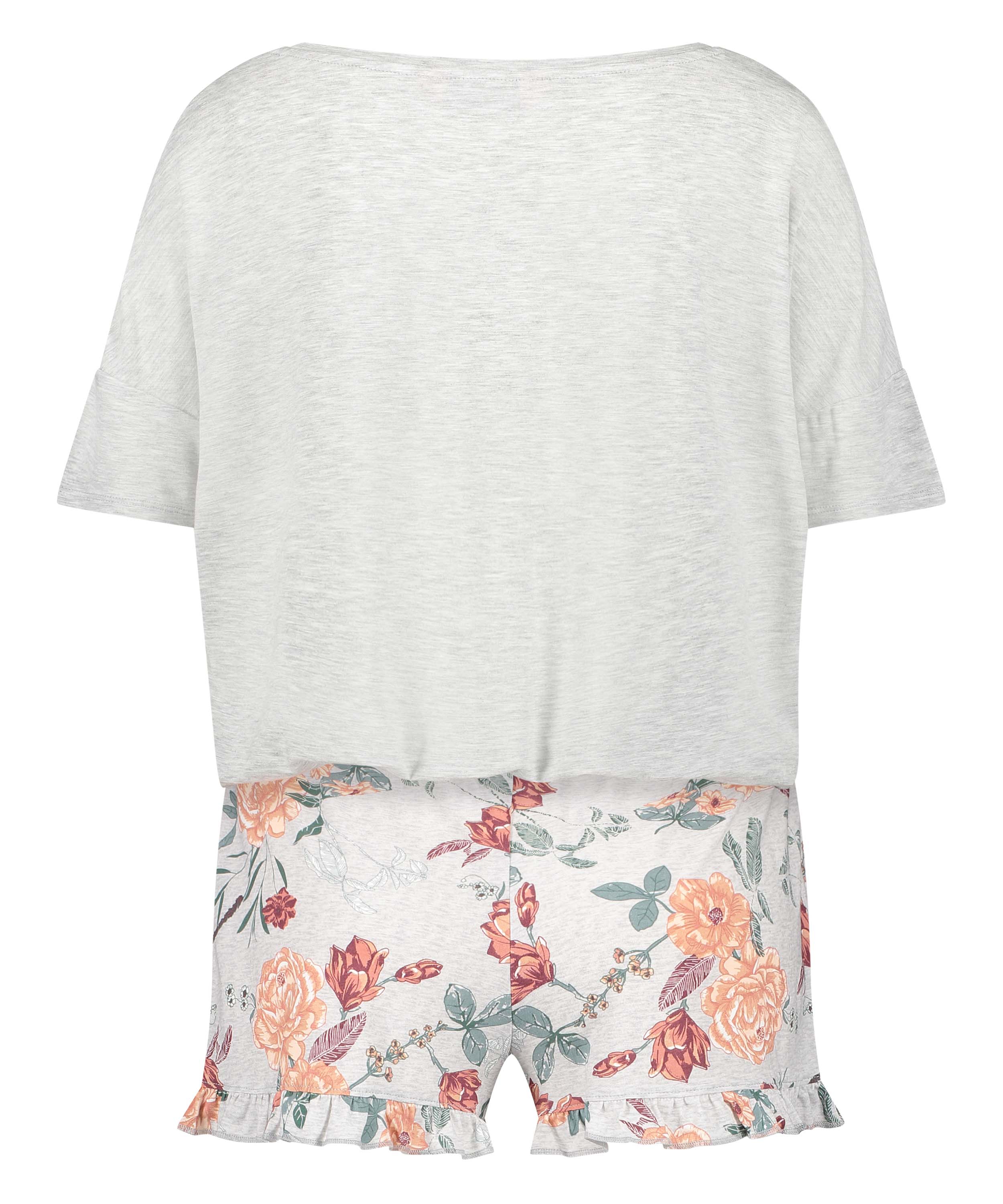 Short Pyjama Set, Gray, main