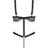 Private Ginger Open Crotch Body, Black