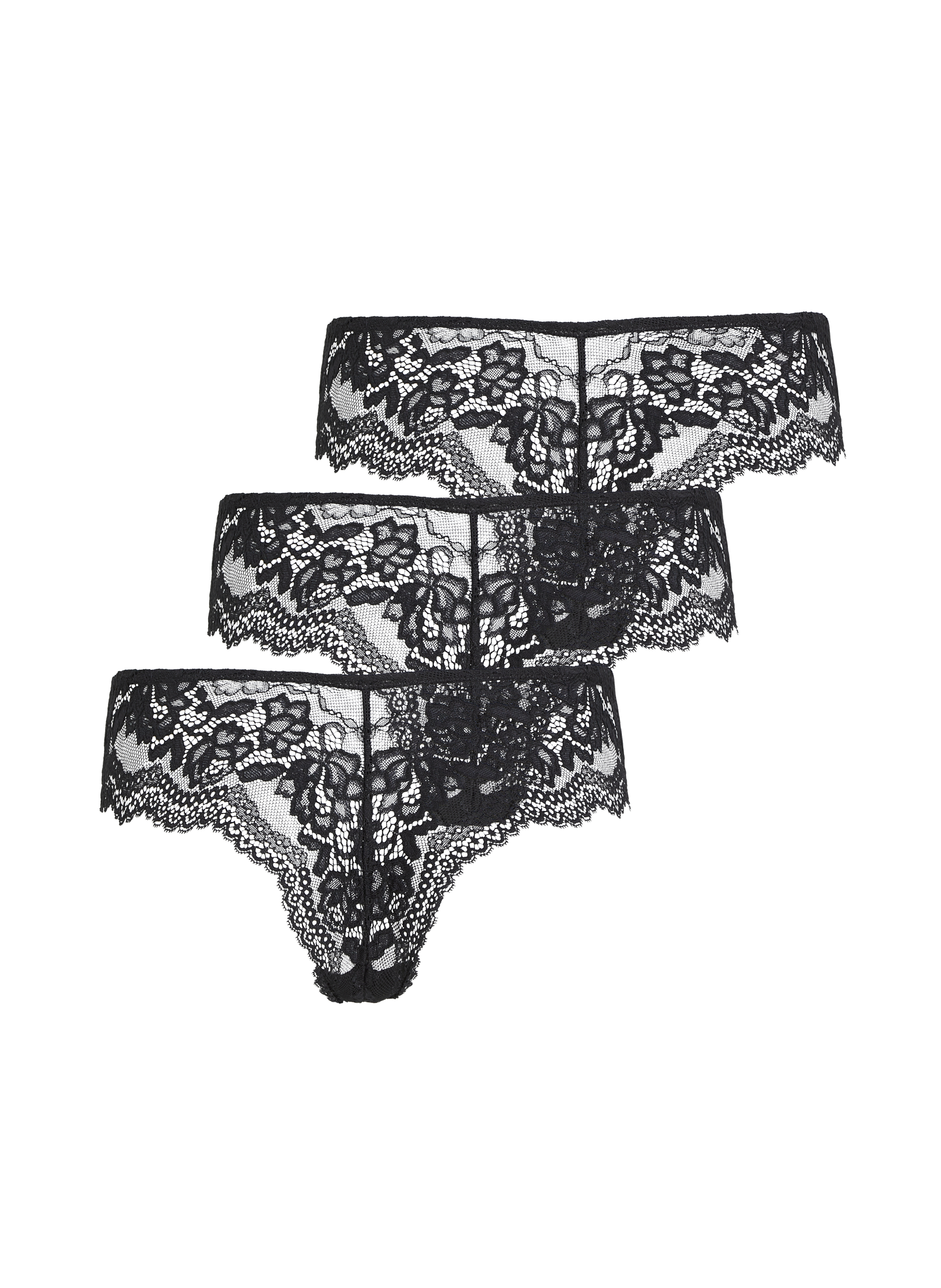 3-pack Chelsea Brazilian, Black, main