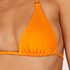 Doha triangle bikini top, Orange