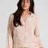 Flower Linen Jacket, Pink